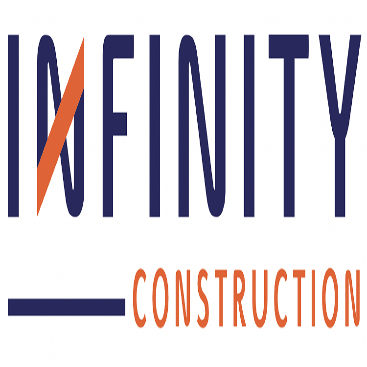 Logo for Infinity Construction.